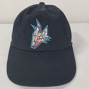 Arizona Coyotes Kachina Hat SGA Los Yotes Day of the Dead Hockey Strapback Cap